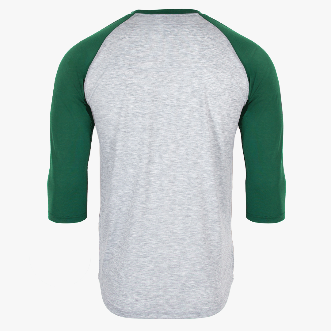 #H214 / Varsity Men's 3/4 Sleeve Baseball Tee