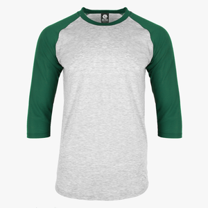 #H214 / Varsity Men's 3/4 Sleeve Baseball Tee