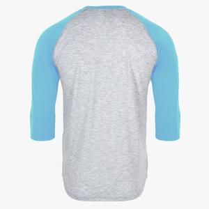 #H214 / Varsity Men's 3/4 Sleeve Baseball Tee