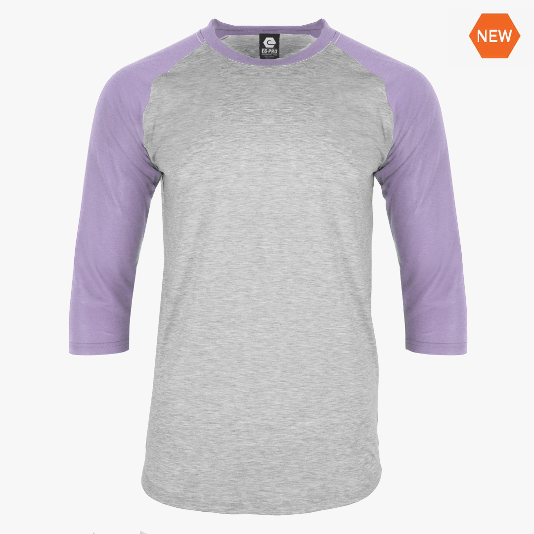#H214 / Varsity Men's 3/4 Sleeve Baseball Tee