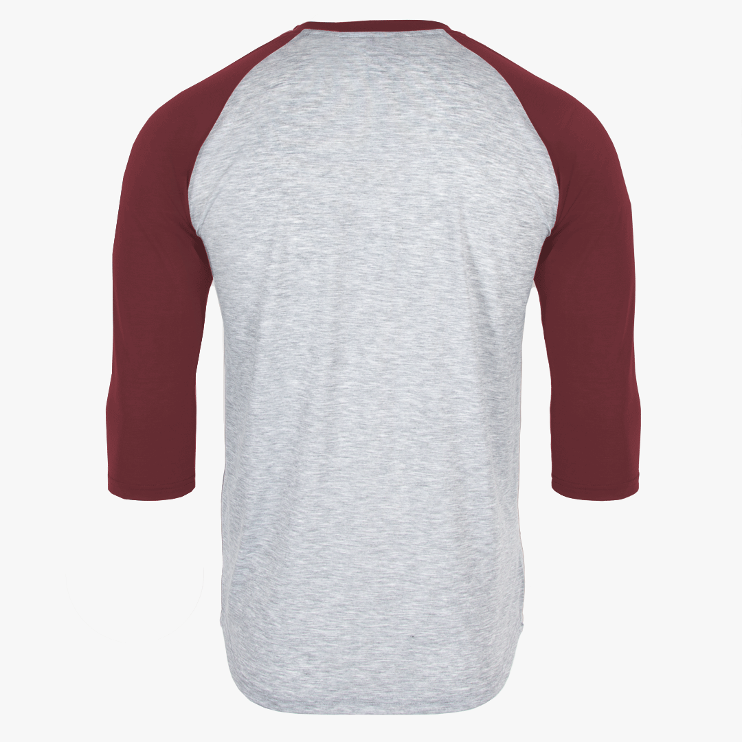 #H214 / Varsity Men's 3/4 Sleeve Baseball Tee