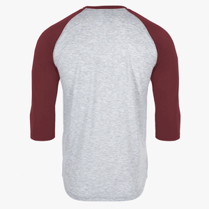 #H214 / Varsity Men's 3/4 Sleeve Baseball Tee