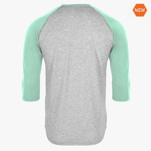 #H214 / Varsity Men's 3/4 Sleeve Baseball Tee