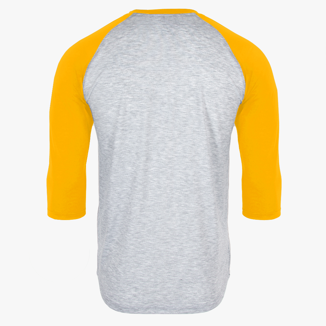 #H214 / Varsity Men's 3/4 Sleeve Baseball Tee