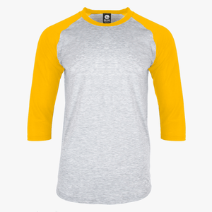 #H214 / Varsity Men's 3/4 Sleeve Baseball Tee