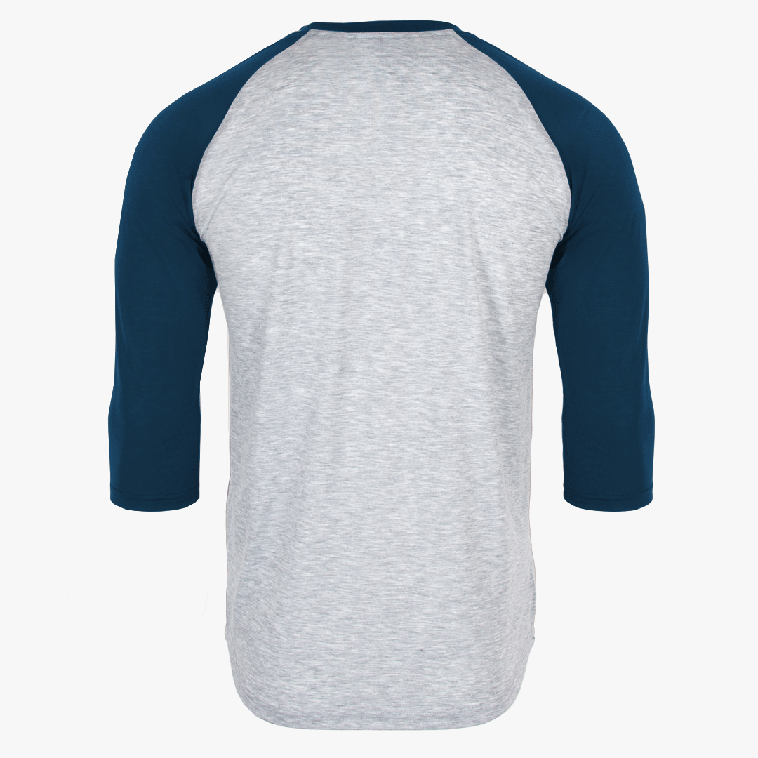 #H214 / Varsity Men's 3/4 Sleeve Baseball Tee