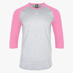#H214 / Varsity Men's 3/4 Sleeve Baseball Tee