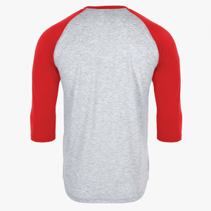 #H214 / Varsity Men's 3/4 Sleeve Baseball Tee