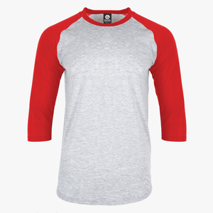 #H214 / Varsity Men's 3/4 Sleeve Baseball Tee