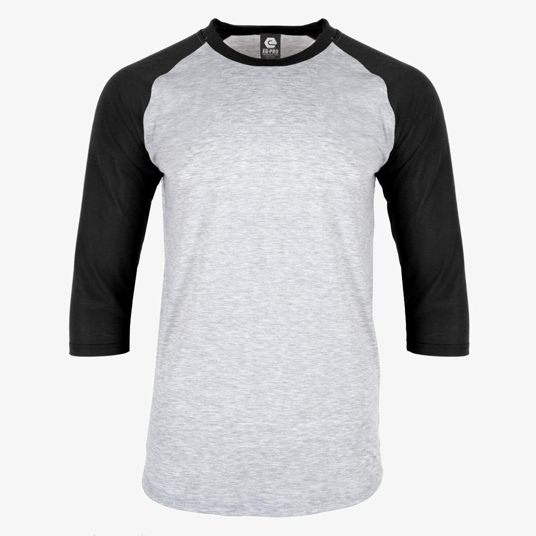 #H214T / Varsity Men's 3/4 Sleeve Baseball Tee (TALL)