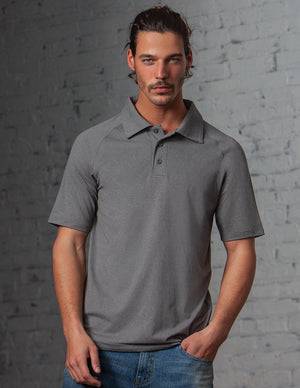 #K132 / Evo Heather Men's Polo
