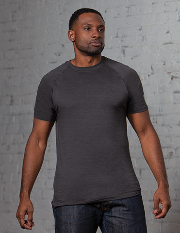 #L127 / Imperial Space Dye Men's Crew Neck Tee