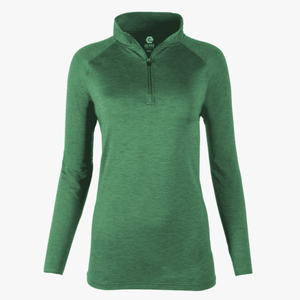#L216 / Imperial Space Dye Women's Long Sleeve 1/4 Zip
