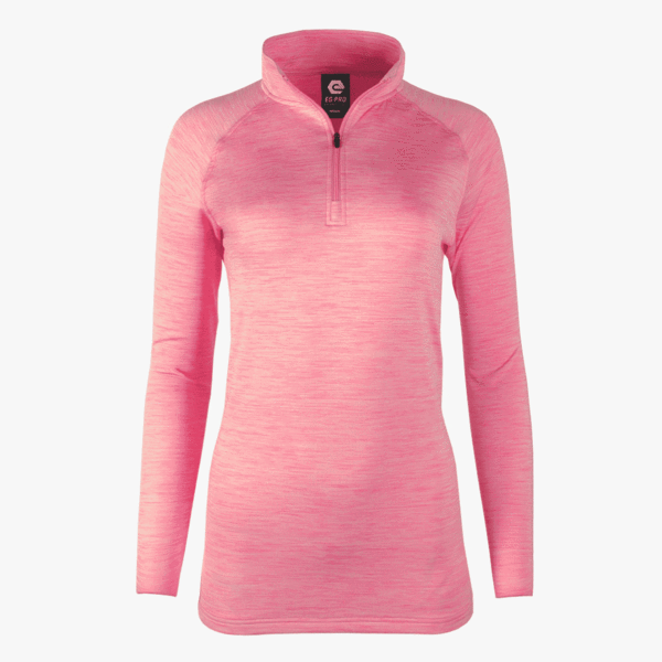 #L216 / Imperial Space Dye Women's Long Sleeve 1/4 Zip