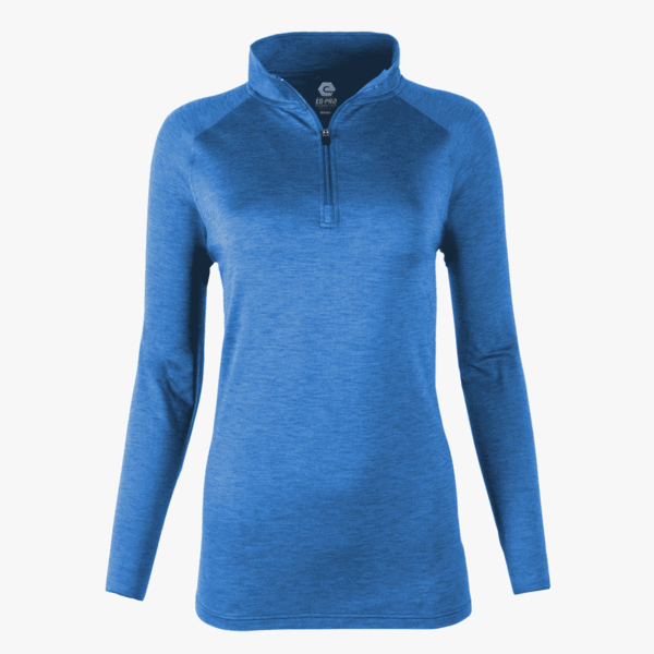 #L216 / Imperial Space Dye Women's Long Sleeve 1/4 Zip