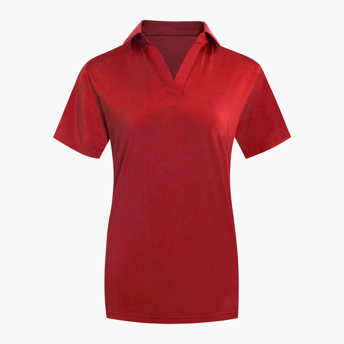 #O192 / Ultra Flex Women's Open V-Neck Polo