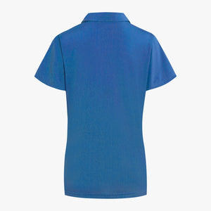 #O192 / Ultra Flex Women's Open V-Neck Polo