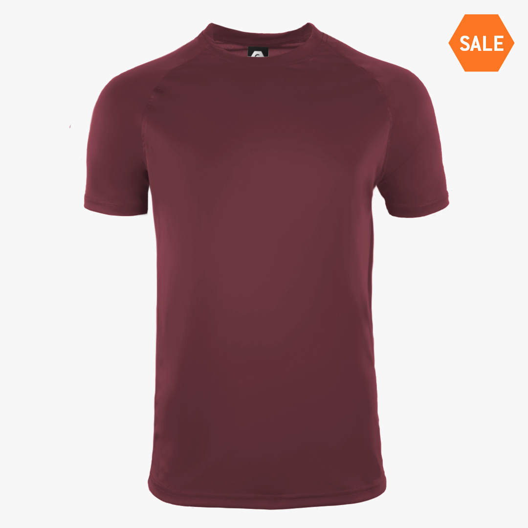 #E104 / Basic Training Men&#39;s Crew Neck Raglan Tee