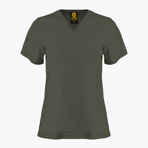 #E165 / Basic Training Women's V-Neck Tee (Set-In Sleeves) - (ADDITIONAL COLORS)