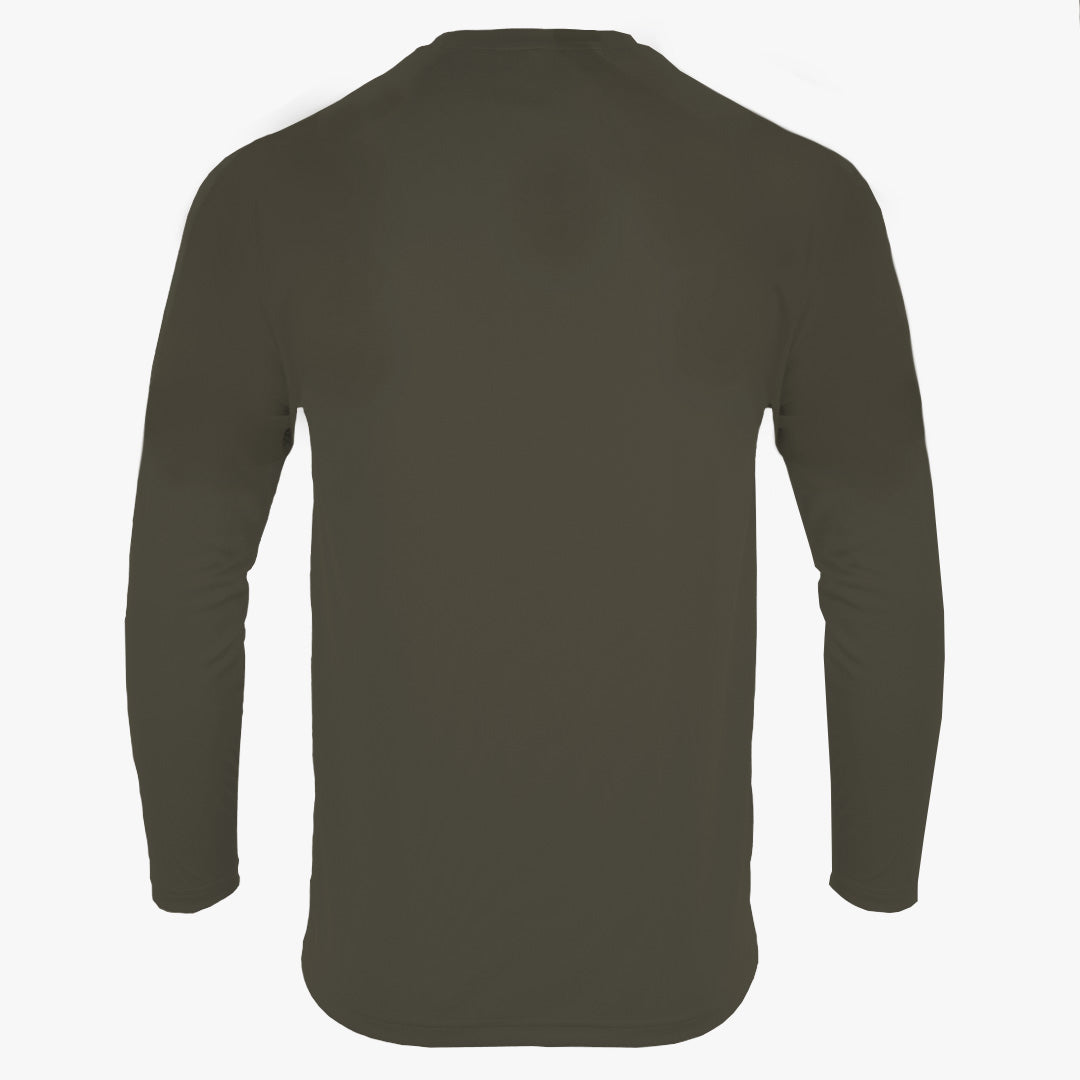 #E247 / Basic Training Men&#39;s L/S Crew Neck Tee (Set-In Sleeves)