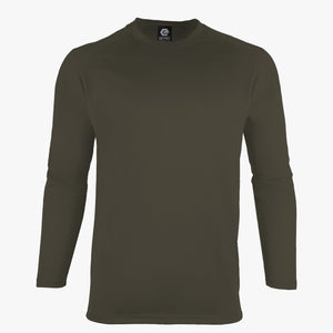 #E247 / Basic Training Men's L/S Crew Neck Tee (Set-In Sleeves)
