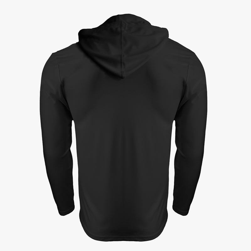 #E258 / Basic Training Men's L/S Hooded Tee (Set-In Sleeves)