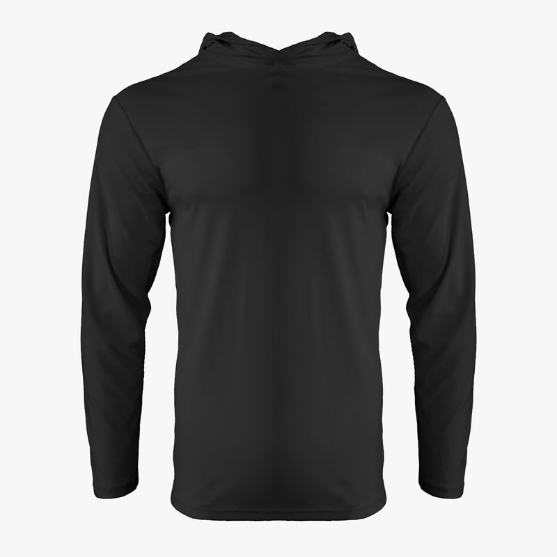 #E258 / Basic Training Men's L/S Hooded Tee (Set-In Sleeves)