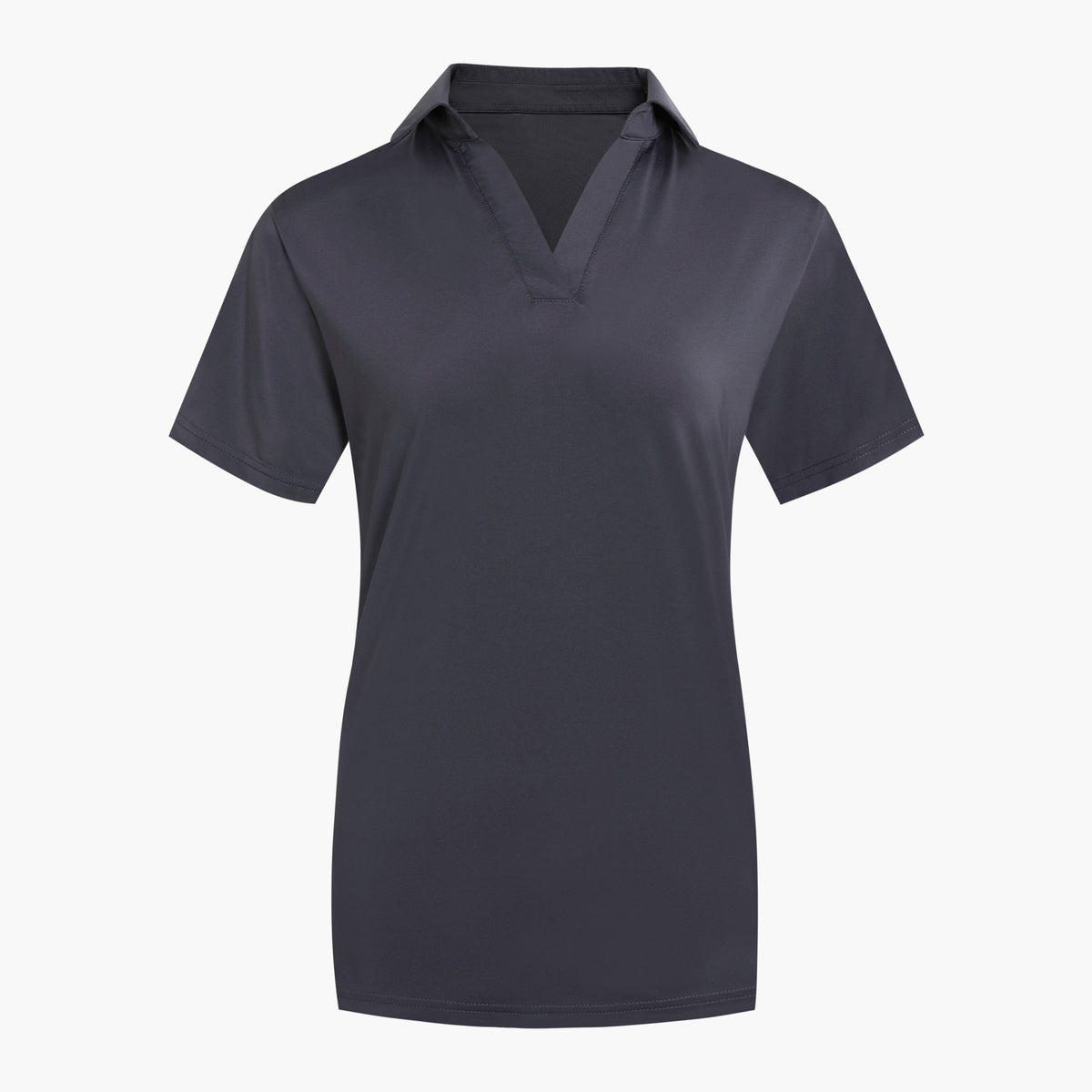 #O192 / Ultra Flex Women's Open V-Neck Polo