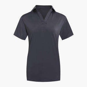 #O192 / Ultra Flex Women's Open V-Neck Polo