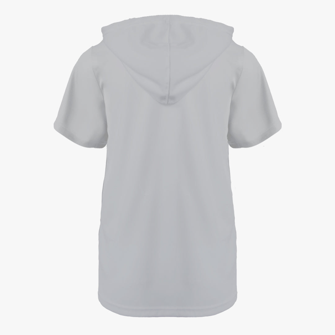 #E176Y / Basic Training Youth SS Hooded Tee (Set-In Sleeves)