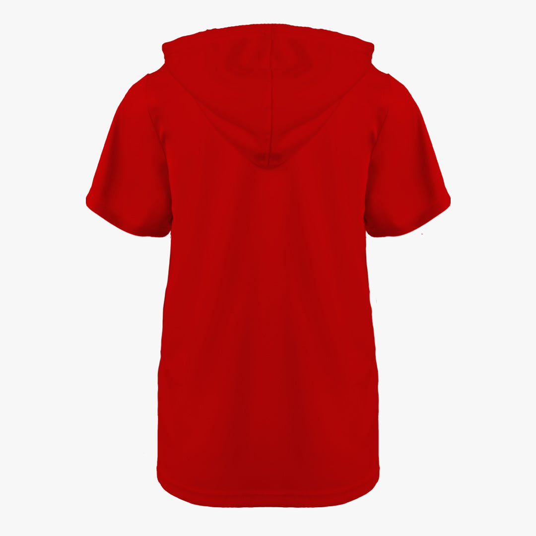 #E176Y / Basic Training Youth SS Hooded Tee (Set-In Sleeves)