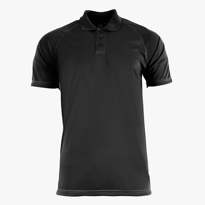 #E127 / Basic Training Men's Striped Polo with Contrast Stitching