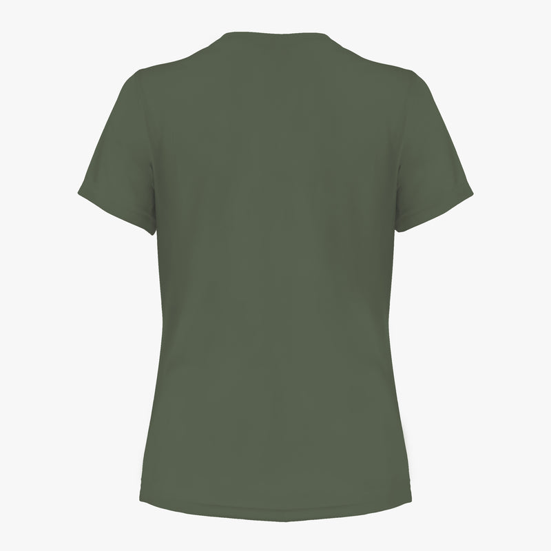 #E165 / Basic Training Women's V-Neck Tee (Set-In Sleeves)