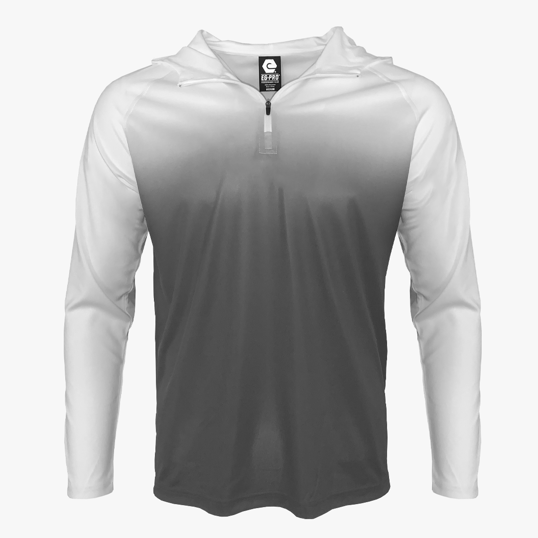 #E241 / Basic Training Men's Gradient 1/4 Zip Hoodie