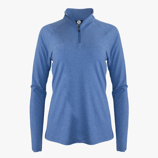 #K252 / Evo Heather Women's 1/4 Zip - egpro.com