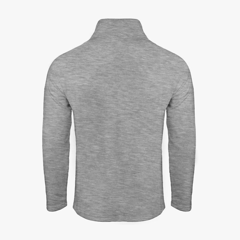 #W744 / Essential Fleece Men's 1/4 Zip Stand Up Collar